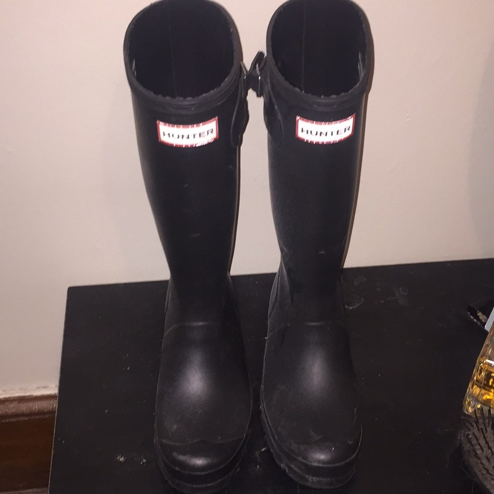 Authentic Hunter boots kids size 4 (women size 5)